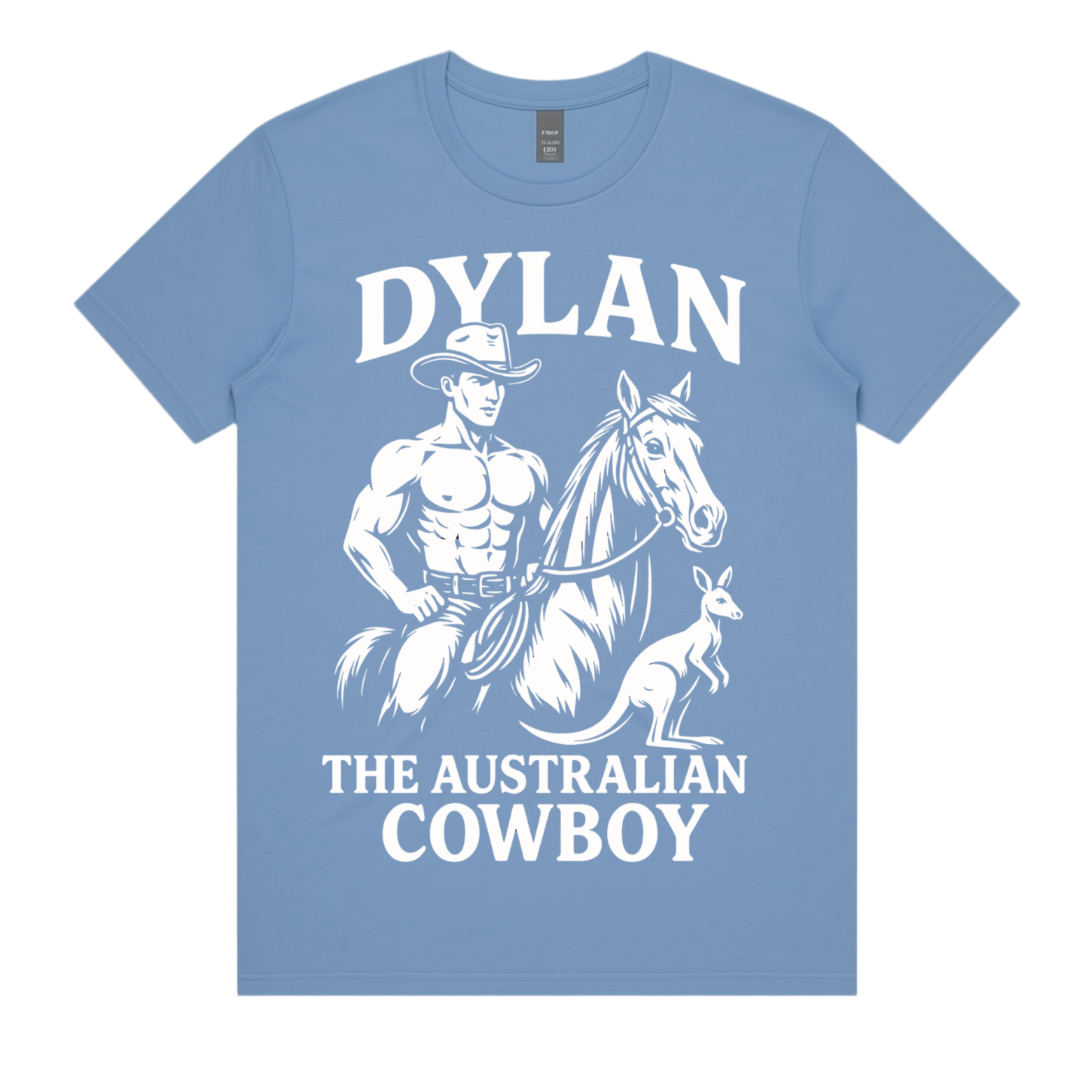 Cowboy Dylan Super Soft Tee – Blue