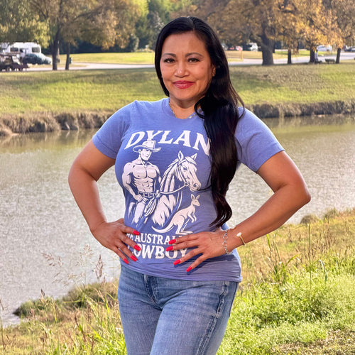 Cowboy Dylan Super Soft Tee – Blue