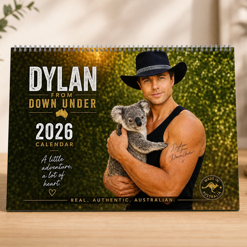 Dylan From Down Under Calendar – A Little Adventure, A Lot of Heart