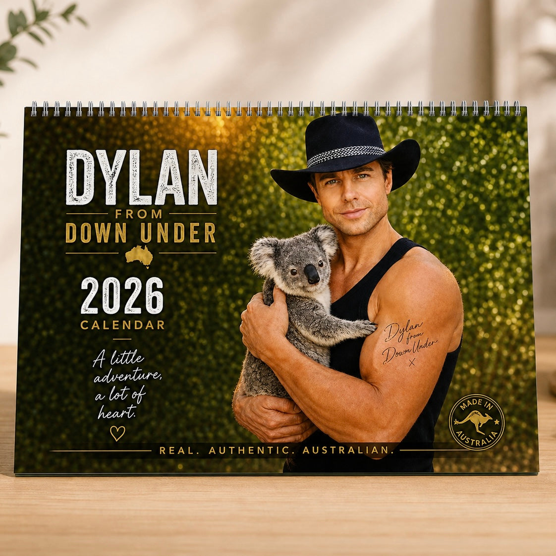 Dylan From Down Under Calendar – A Little Adventure, A Lot of Heart